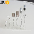 different capacity glass sprayer perfume tube with cap